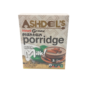 Instant Ground Plantain Porridge – Dairy Milk